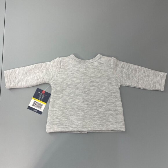 Perry Ellis America Jacket Lightweight Quilted Snap Gray 3 Month New - Picture 2 of 12